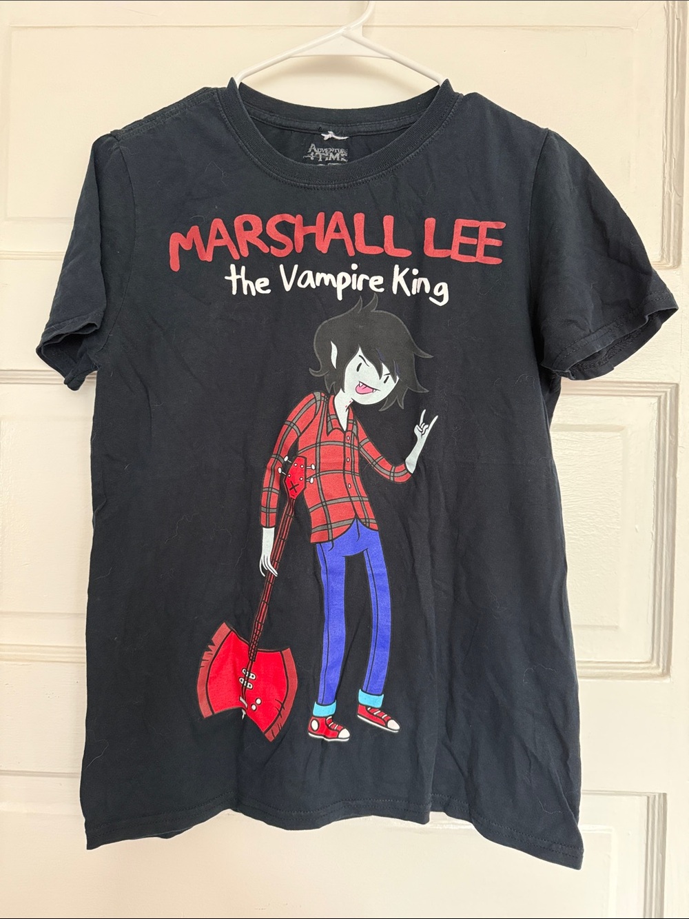 Adventure Time Cartoon Network Marshall Lee The Vampire King T-Shirt Size S